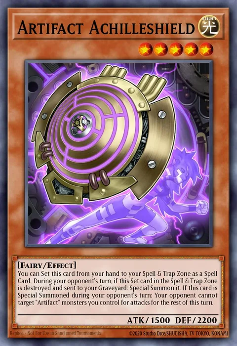 Artifact Achilleshield trading card