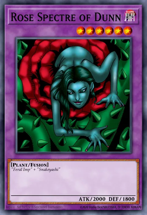 Rose Spectre of Dunn trading card