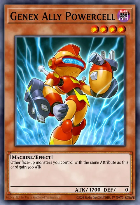 Genex Ally Powercell trading card