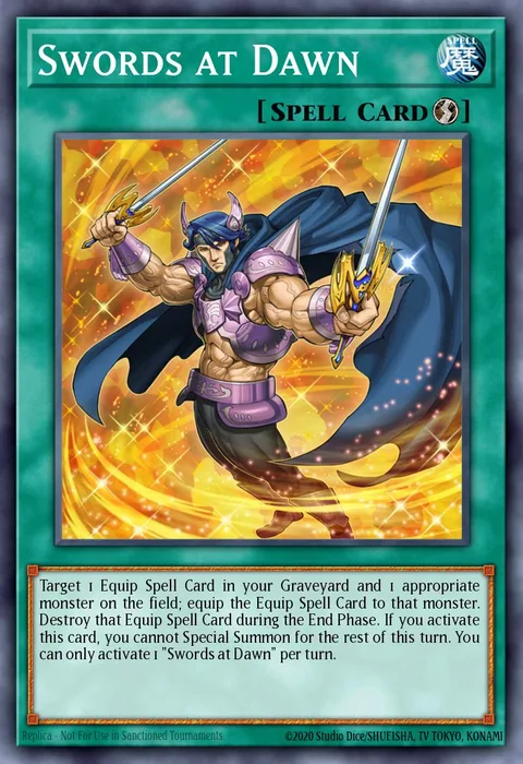 Swords at Dawn trading card