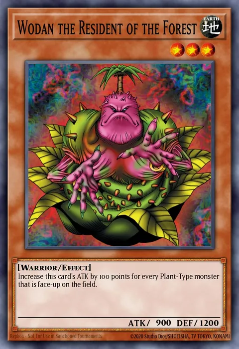 Wodan the Resident of the Forest trading card