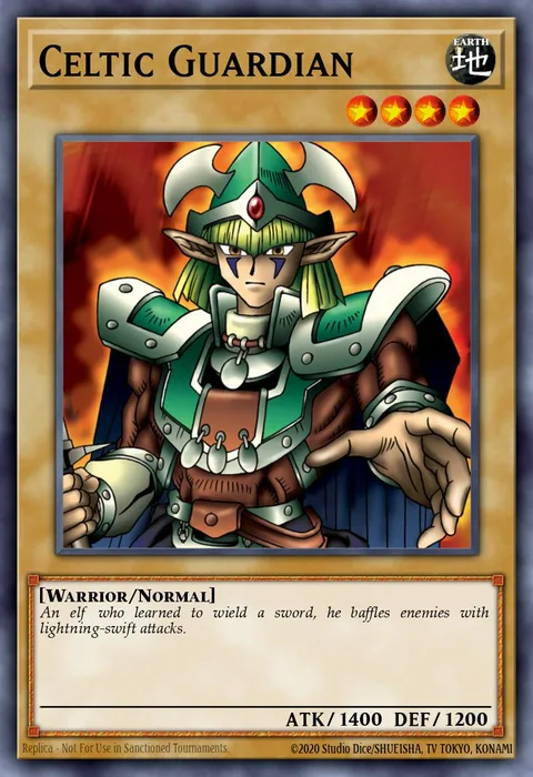 Celtic Guardian trading card