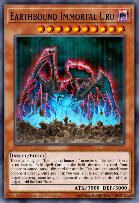 Earthbound Immortal Uru trading card