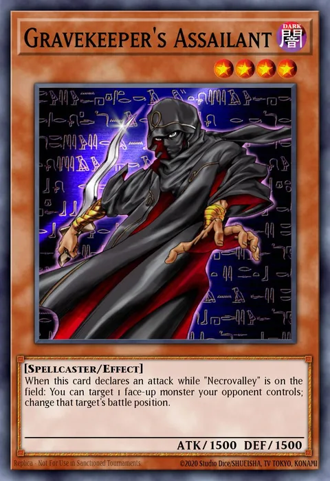 Gravekeeper's Assailant trading card