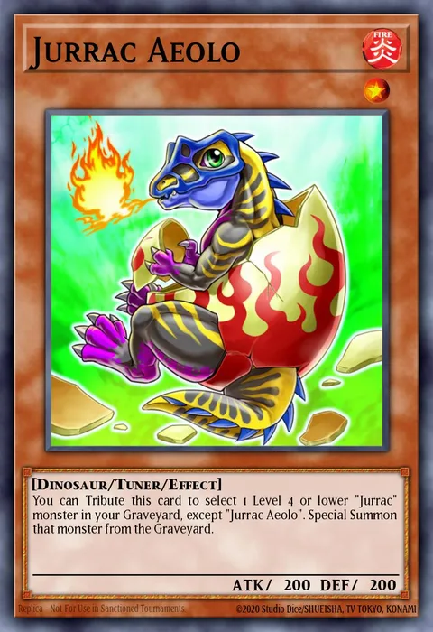 Jurrac Aeolo trading card