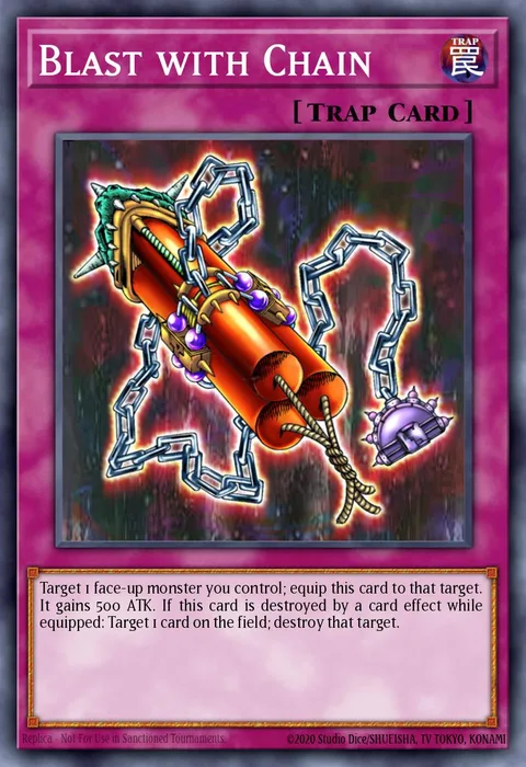 Blast with Chain trading card
