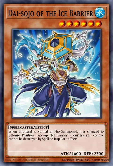 Dai-sojo of the Ice Barrier trading card
