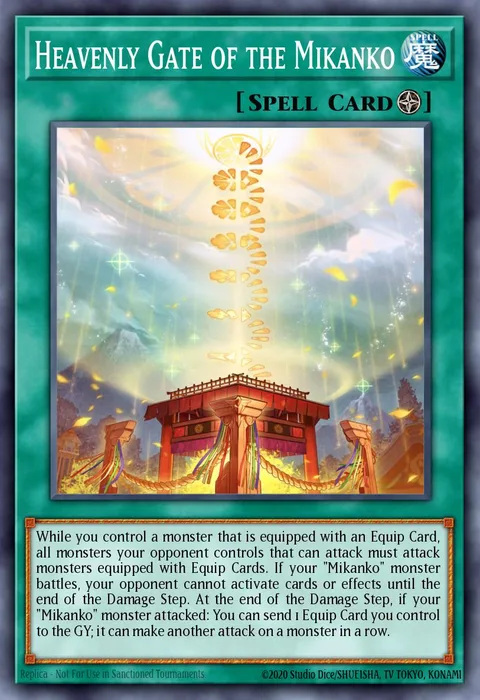 Heavenly Gate of the Mikanko trading card