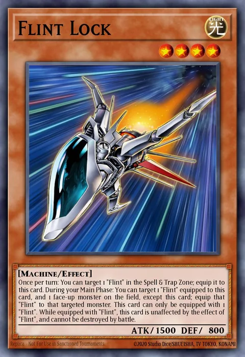 Flint Lock trading card