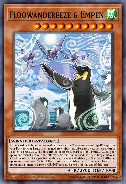 Floowandereeze & Empen trading card