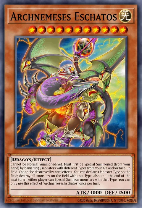 Archnemeses Eschatos trading card