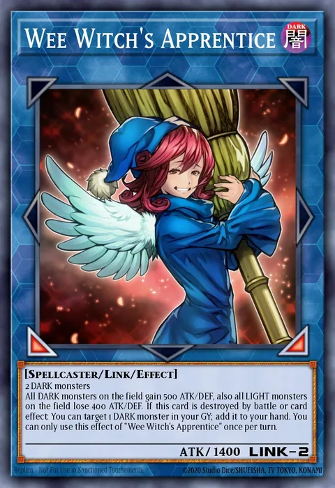 Wee Witch's Apprentice trading card