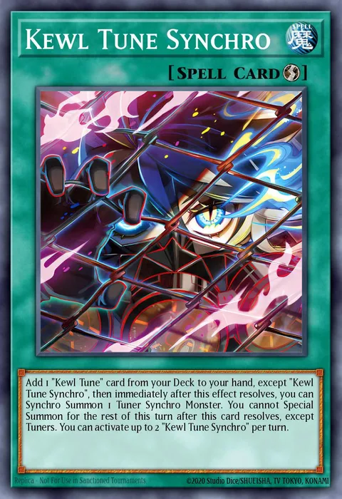 Kewl Tune Synchro trading card