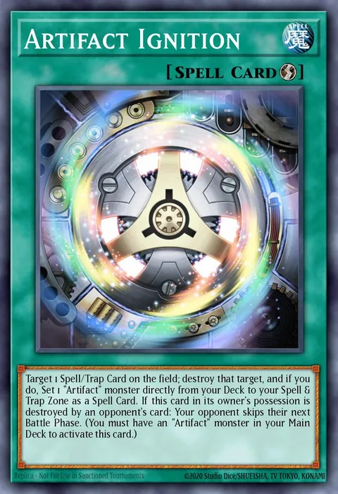 Artifact Ignition trading card