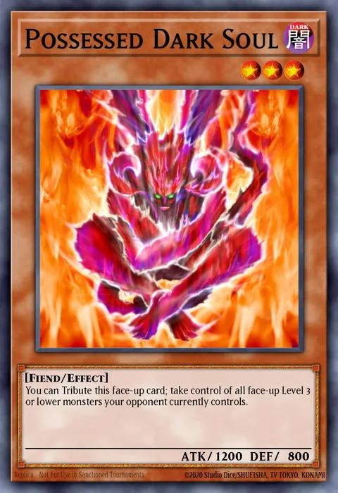 Possessed Dark Soul trading card