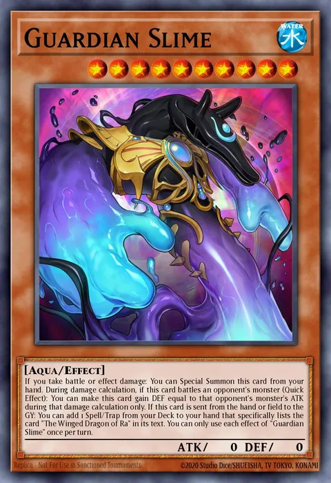 Guardian Slime trading card