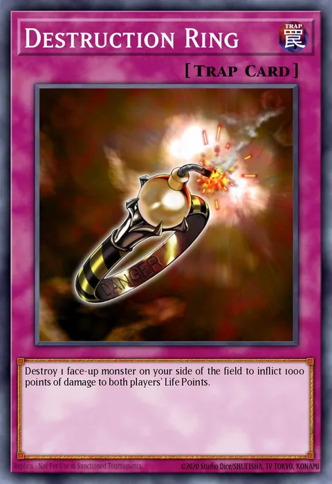 Destruction Ring trading card