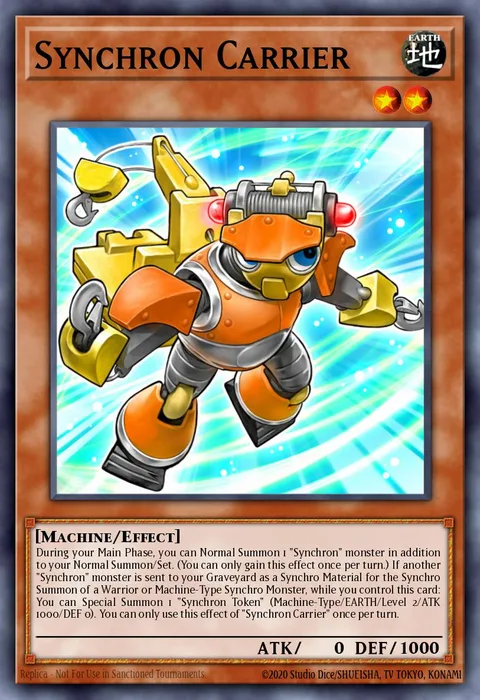Synchron Carrier trading card