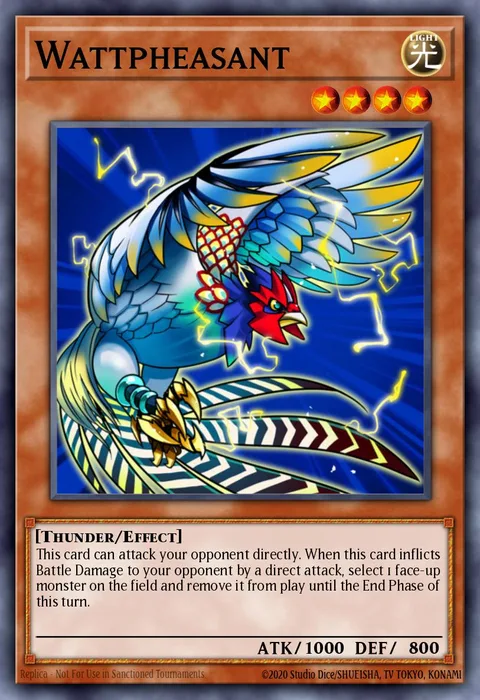 Wattpheasant trading card