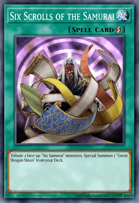 Six Scrolls of the Samurai trading card