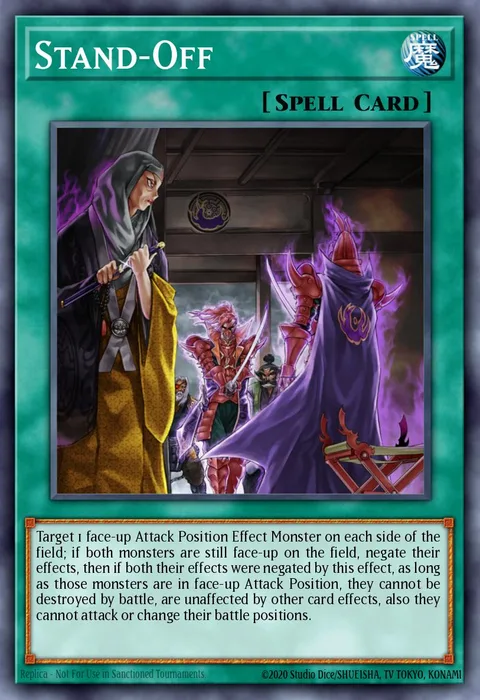 Stand-Off trading card