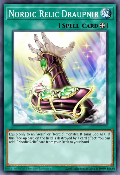 Nordic Relic Draupnir trading card