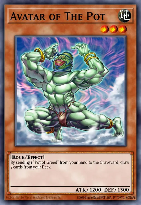 Avatar of The Pot trading card