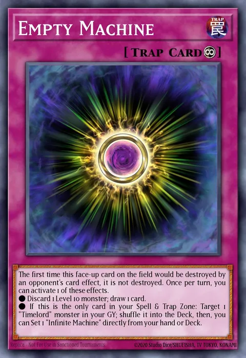 Empty Machine trading card