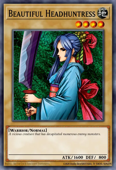 Beautiful Headhuntress trading card