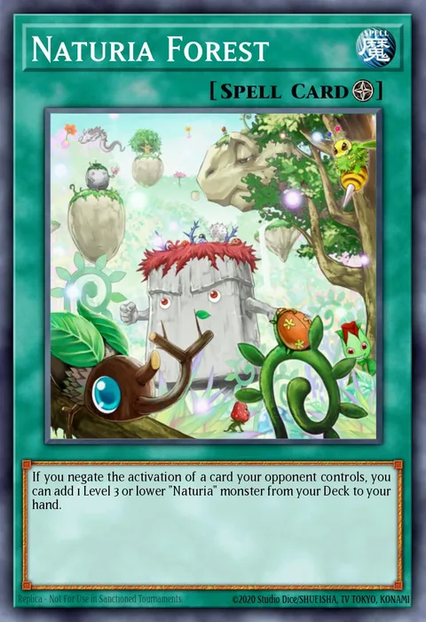 Naturia Forest trading card