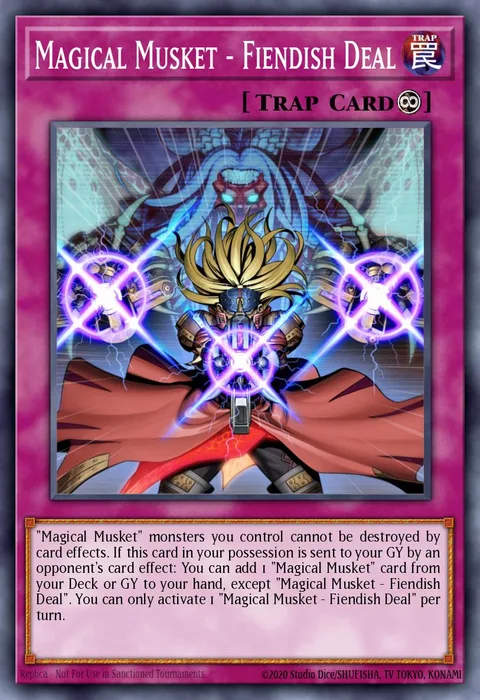 Magical Musket - Fiendish Deal trading card