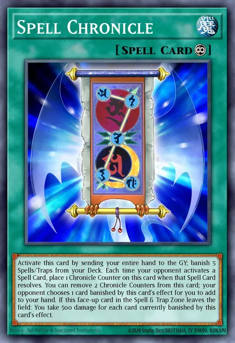 Spell Chronicle trading card