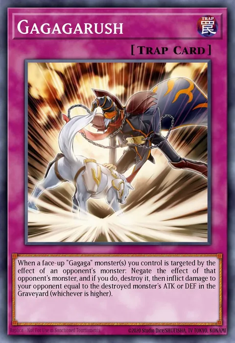 Gagagarush trading card