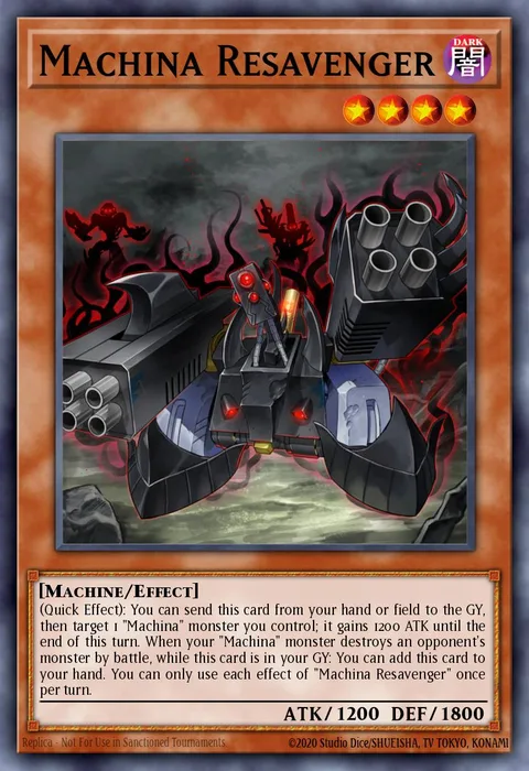 Machina Resavenger trading card