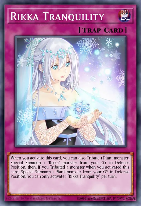 Rikka Tranquility trading card