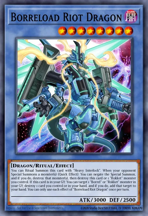 Borreload Riot Dragon trading card