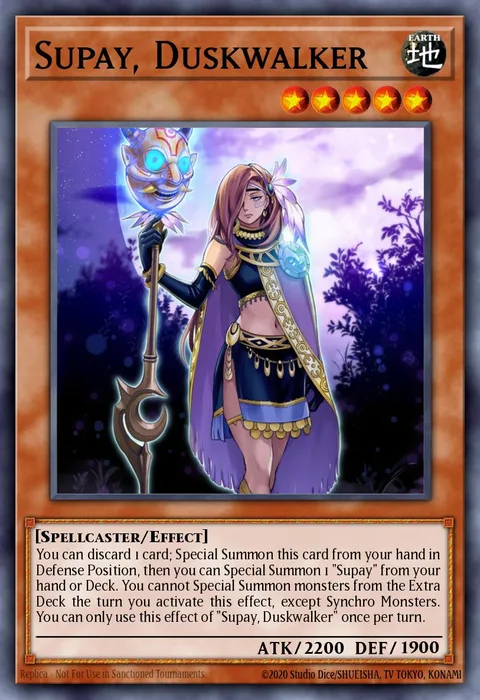 Supay, Duskwalker trading card