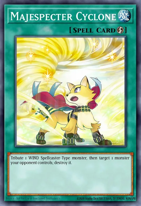 Majespecter Cyclone trading card