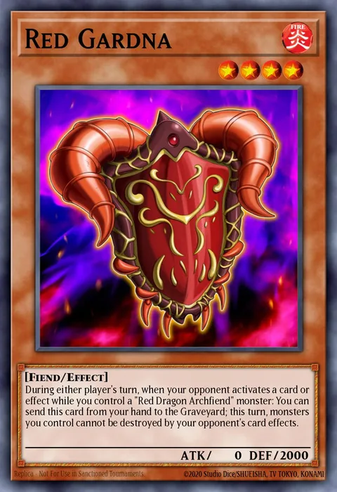 Red Gardna trading card