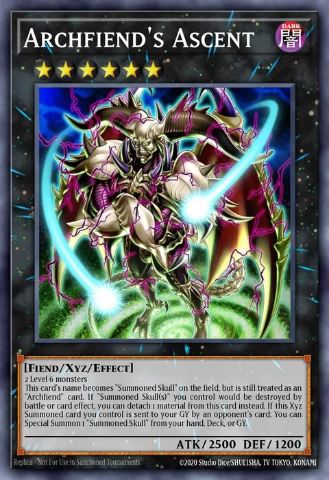 Archfiend's Ascent trading card