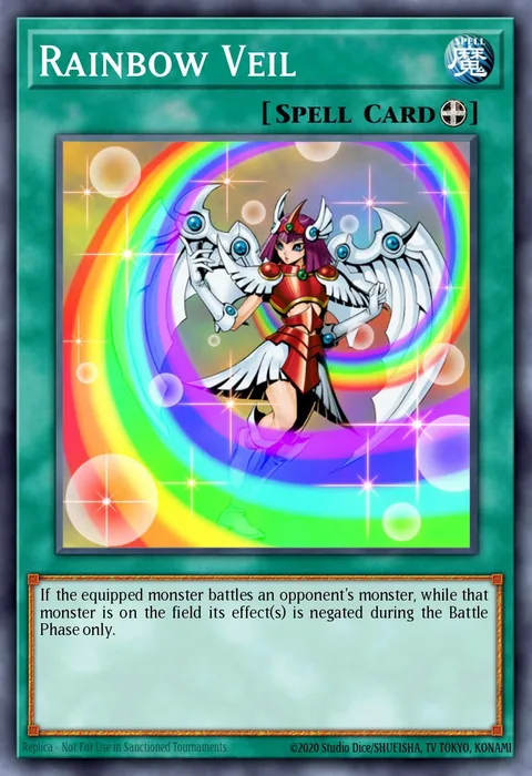 Rainbow Veil trading card
