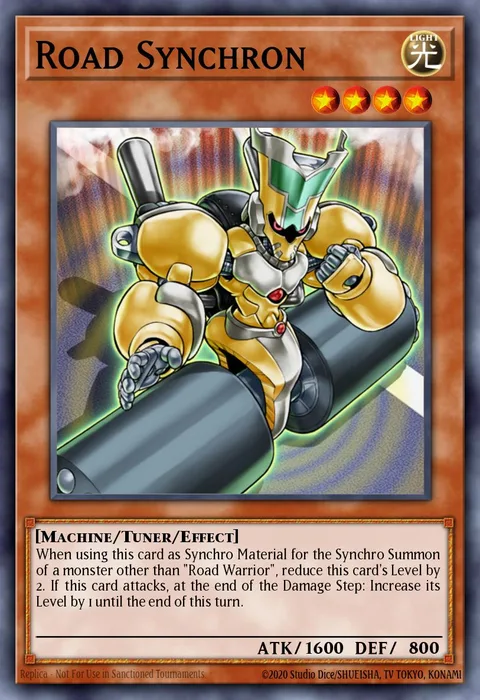 Road Synchron trading card
