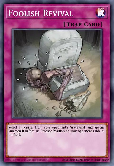 Foolish Revival trading card