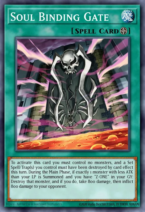 Soul Binding Gate trading card