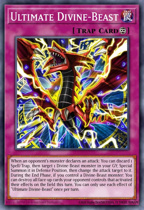 Ultimate Divine-Beast trading card