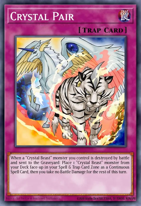 Crystal Pair trading card