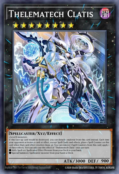 Thelematech Clatis trading card