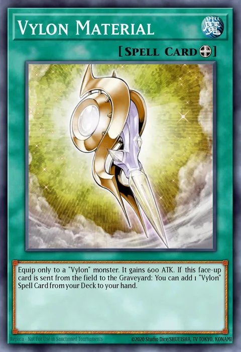 Vylon Material trading card