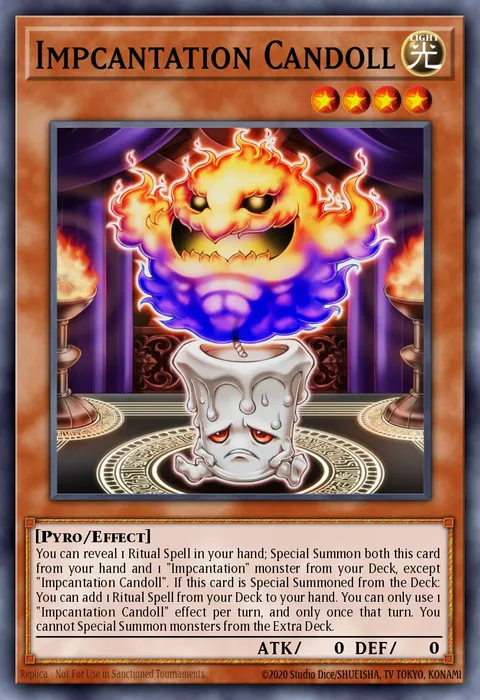 Impcantation Candoll trading card