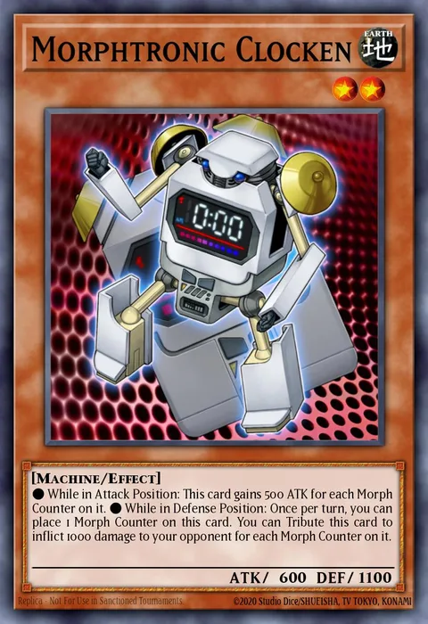 Morphtronic Clocken trading card